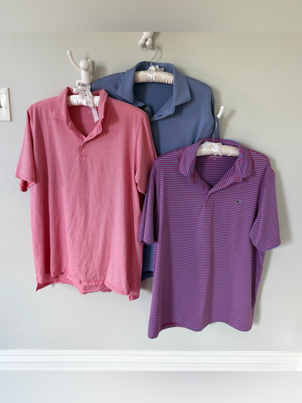 B Draddy Peter Millar Vineyard Vines Polo Bundle XL